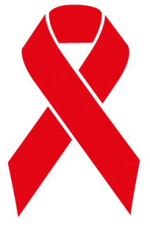 Charity: Aids Schleife  